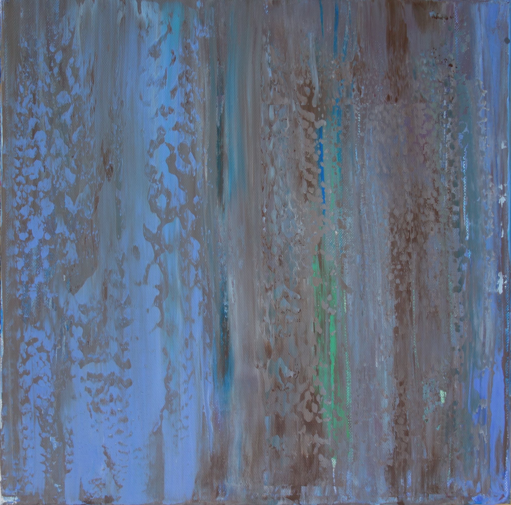40/40 cm, 2015, akryl na plátně